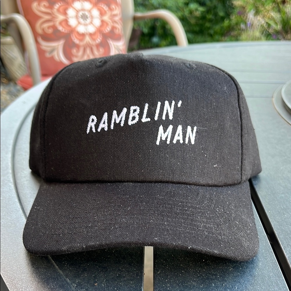 Black Ramblin' Man Cap